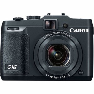 Canon PowerShot G16 12.1 MP CMOS デジタルカメラ 光学5倍ズームと1080p  (中古品)