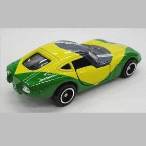 ▽ トミカ アピタ ピアゴオリジナル 世界の国旗トミカ トヨタ2000GT ブラジ(中古品)