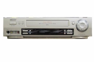 ビクター S-VHSビデオデッキ　　HR-V100　リモコン付き　シリアルNo.064J81(中古品)