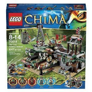レゴ LEGO 70014 チーマ CHIMA ワニ族・隠れ家要塞 The Croc Swamp Hideout(中古品)