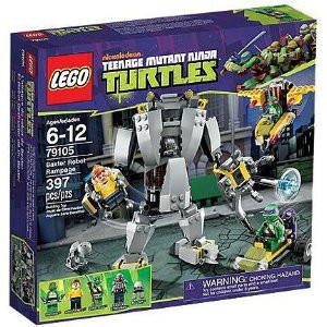 LEGO 79105 Mutant Ninja Turtles　Baxter Robot Rampage レゴ ミュータン (中古品)