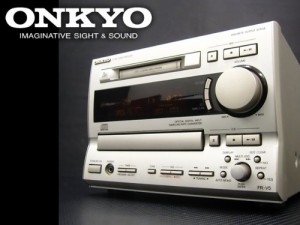 ONKYO オンキョー FR-V5 CD/MDチューナーアンプ(中古品)