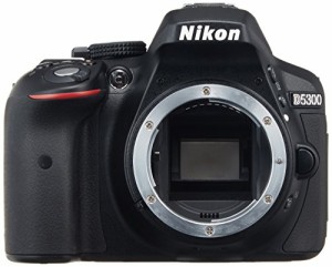 Nikon デジタル一眼レフカメラ D5300 ブラック 2400万画素 3.2型液晶 D5300(中古品)