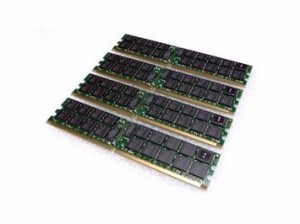 8GBメモリ標準セット(2GB*4) HP純正メモリ 405476-051 2GB DDR2 667 MHZ CL(中古品)