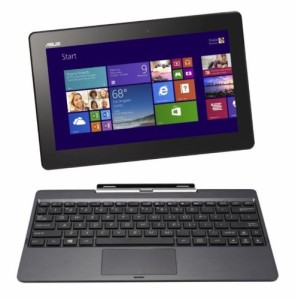 ASUS T100TAシリーズ NB / gray  [Windows10アップデート対応](WIN8.1 (中古品)