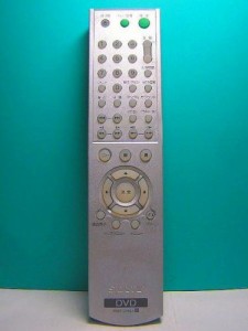 ソニー DVDリモコン RMT-D161J(中古品)