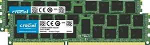 Crucial(Micron製) デスクトップPC用メモリ PC3-14900(DDR3-1866) 16GB×2 (中古品)