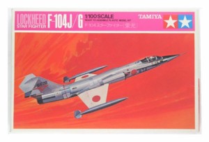 タミヤ 1/100 SCALE (ミニジェット) スターファイター/F-104 スターファイ (中古品)