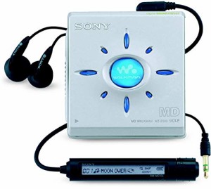 SONY MDウォークマン MDLP対応 MZ-E500-S シルバー(中古品)