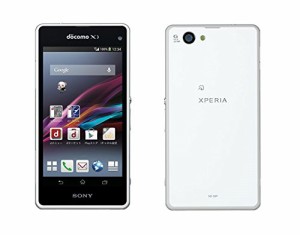 docomo Xperia Z1 f SO-02F　ホワイト　白ロム(中古品)