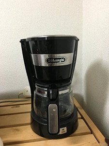 デロンギ コーヒーメーカー インテンスブラックDeLonghi アクティブ シリー(中古品)