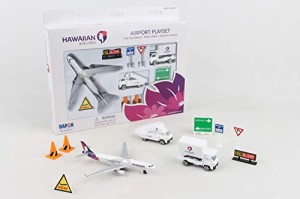 ハワイアン航空 エアポート 飛行機 プレイセット （並行輸入品）(中古品)