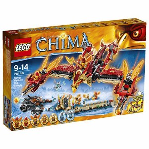 レゴ (LEGO) チーマ 空飛ぶファイヤー神殿 70146(中古品)