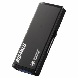 BUFFALO 強制暗号化 USB3.0 セキュリティーUSBメモリー 4GB RUF3-HSL4G(中古品)