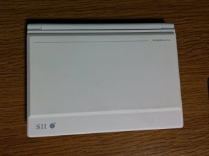 セイコー/ＳＥＩＫＯ　電子辞書　SII PASORAMA SL904XB(中古品)