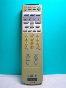 ソニー テレビリモコン RM-J252(中古品)