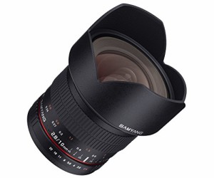 サムヤン SAMYANG 10MM F2.8 ED AS NCS CS 超広角レンズ 富士フィルム X 用(中古品)