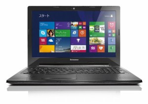 Lenovo ノートパソコン G50(Windows 8.1 64bit/ 2013/15.6型/AMD E1-6010 A(中古品)