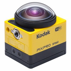 Kodak SP360-YL5 360 Degree Action Camera (Yellow) by Kodak(中古品)