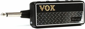 VOX ヘッドフォン ギターアンプ amPlug2 Metal ケーブル不要 ギターに直接 (中古品)