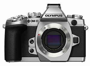 OLYMPUS ミラーレス一眼 OM-D M1 ボディ シルバー 防塵 防滴(ボディーキャ (中古品)