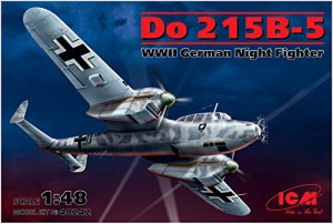 ICM 1/48 ドイツ軍 ドルニエ Do215 B-5 夜間戦闘機 プラモデル 48242(中古品)