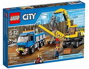 レゴ (LEGO) シティ パワーショベルとトラック 60075(中古品)