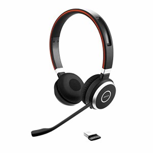 Jabra EVOLVE 65 MS Stereo マイクロソフト認定ヘッドセット （国内認定販 (中古品)