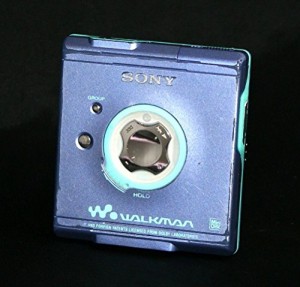 SONY　ソニー　MZ-E501-L ブルー　MDウォークマン　（ポータブルMDプレイヤ(中古品)