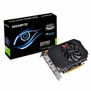 GIGABYTE ビデオカード Geforce GTX970搭載 ショート基板モデル GV-N970IXO(中古品)