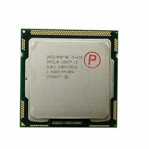 Core i5-670 3.46GHz/4M/LGA1156 SLBLT 中古バルク(中古品)