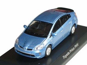 京商　1/64　ミニカーコレクション　トヨタ2 プリウス ＰＨＶ （ブルー）(中古品)