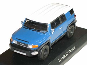 京商　1/64　ミニカーコレクション　トヨタ2 ＦＪクルーザー （ブルー）(中古品)