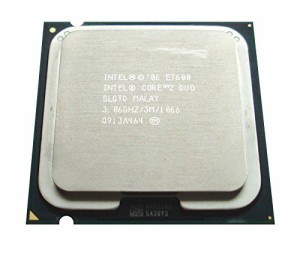 Intel Core 2 Duo E7600 SLGTD 3.06GHz 3MB デスクトップCPUプロセッサー L(中古品)