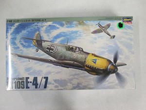 ハセガワ 1/48 メッサーシュミット Bf109 E-4/7(中古品)