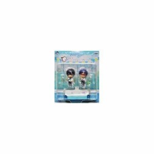 Free! 一番くじ ALL OUT C賞 七瀬遙＆竜ヶ崎怜 ちびきゅんキャラセットぷち(中古品)