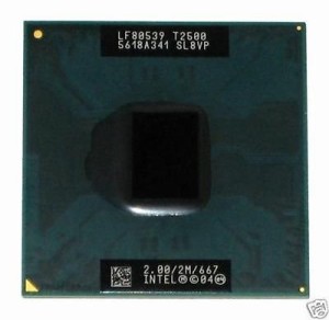 IntelモバイルCPU Core Duo t2500?2.0?GHz 2?M 667?FSB sl8vp(中古品)