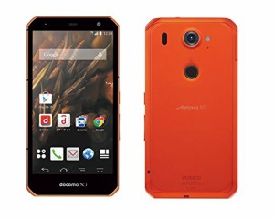 FUJITSU docomo ARROWS NX F-02G Orange(中古品)