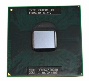 Intel core2?Duo t8300?Slapa SLAYQモバイルCPUプロセッサーソケットP 2.4?(中古品)