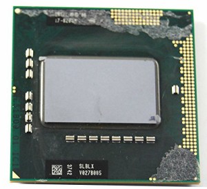 Intel Core i7???820qm slblxモバイルCPUプロセッサーソケットg1?pga988?1.(中古品)