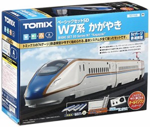TOMIX Nゲージ ベーシックセットSD W7系 かがやき 90168 鉄道模型 入門セッ(中古品)