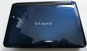 CASIO EX-word☆XD-U6000NB電子辞書/カラータッチパネル液晶/ジャパネット (中古品)