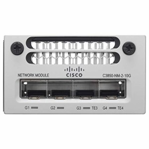 Cisco c3850-nm-2???10?gネットワークモジュール???データネットワーク光ネ(中古品)