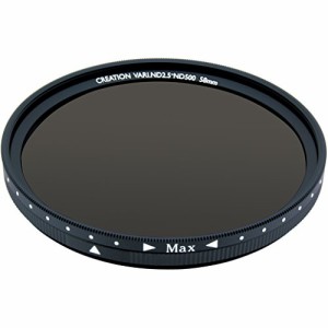 MARUMI NDフィルター 58mm CREATION VARI ND 58mm 可変式光量調節用 ND2.5-(中古品)