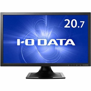 I-O DATA 20.7型ワイド液晶ディスプレイ ブラック LCD-MF211XB(中古品)