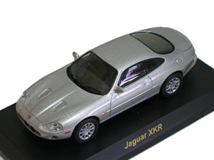 京商 1/64 ブリティッシュ ミニカーコレクション ジャガー XKR 銀(中古品)