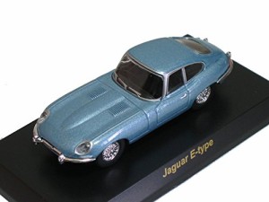 京商 1/64 ブリティッシュ ミニカーコレクション ジャガー Eタイプ スカイ (中古品)