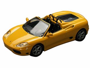 京商 1/64 フェラーリ ミニカーコレクション5 フェラーリ360 スパイダー 黄(中古品)