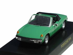 京商 1/64 ポルシェ ミニカーコレクション3 914 ワーゲンポルシェ 緑(中古品)