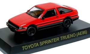 京商 1/64 トヨタ ミニカーコレクション トヨタ スプリンター トレノ AE86 (中古品)